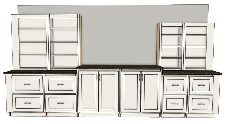 Home 2 cabinet blueprint